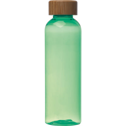 Trinkflasche aus PET mit Bambusdeckel, 500ml  SAMBOR