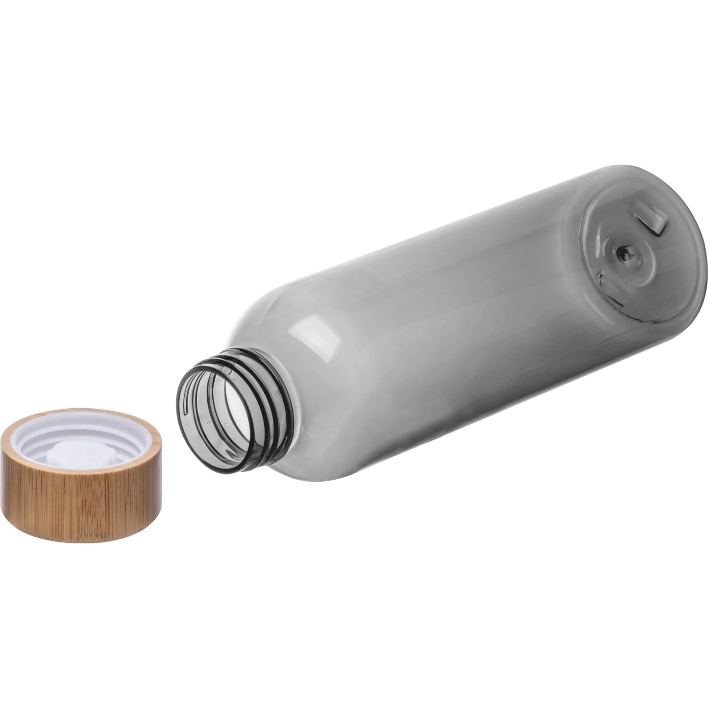 Trinkflasche aus PET mit Bambusdeckel, 500ml  SAMBOR