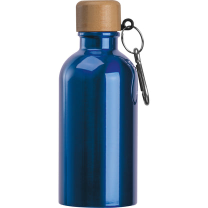 Edelstahltrinkflasche mit Karabiner, 400ml MARILYN