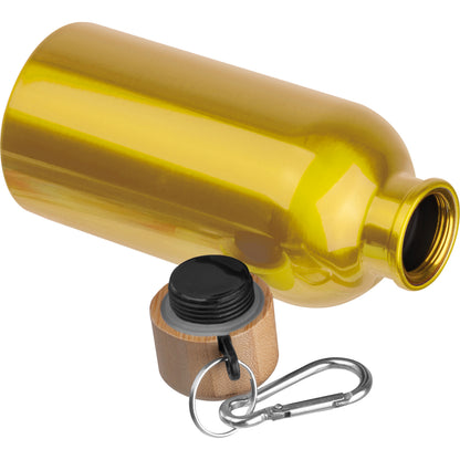 Edelstahltrinkflasche mit Karabiner, 400ml MARILYN