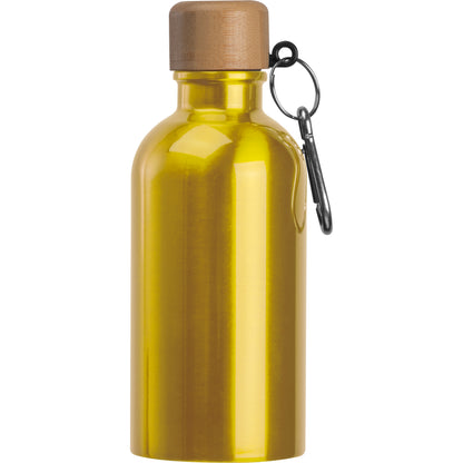 Edelstahltrinkflasche mit Karabiner, 400ml MARILYN