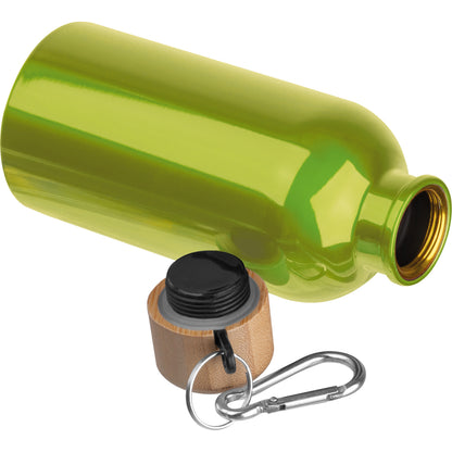 Edelstahltrinkflasche mit Karabiner, 400ml MARILYN