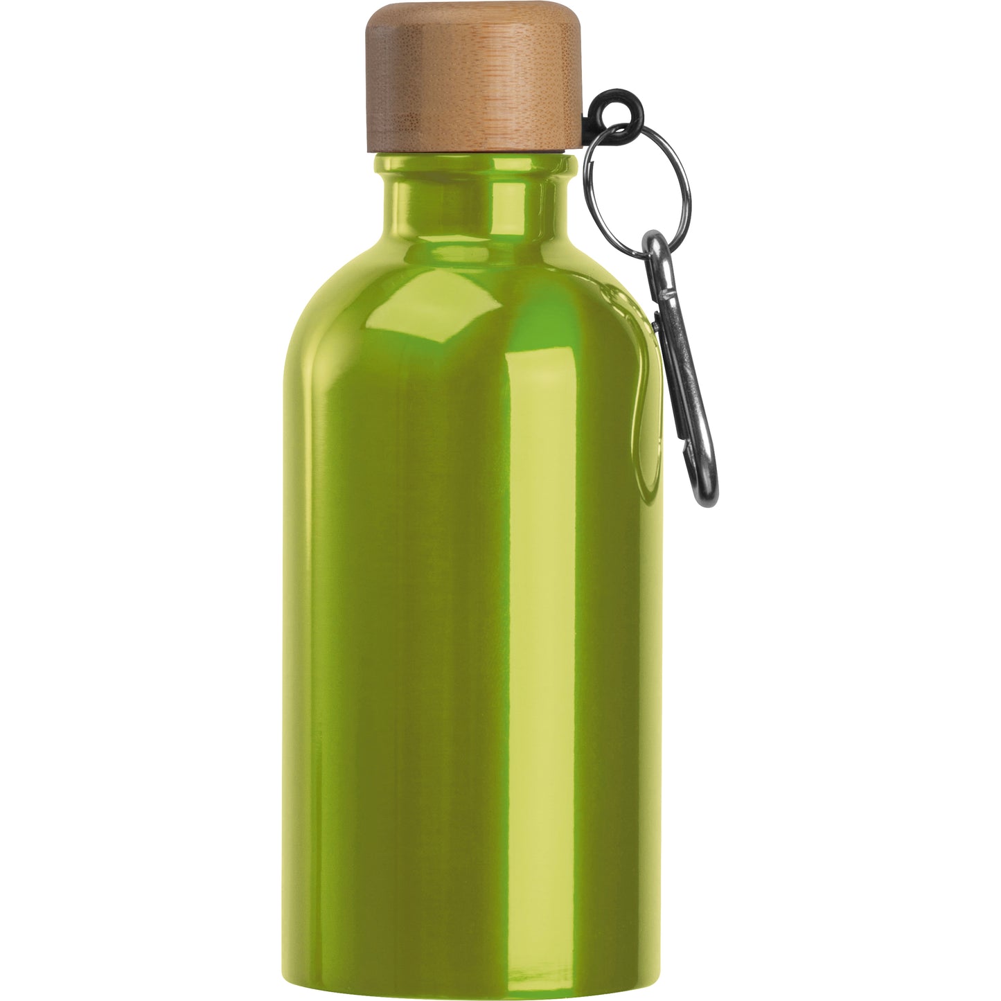 Edelstahltrinkflasche mit Karabiner, 400ml MARILYN