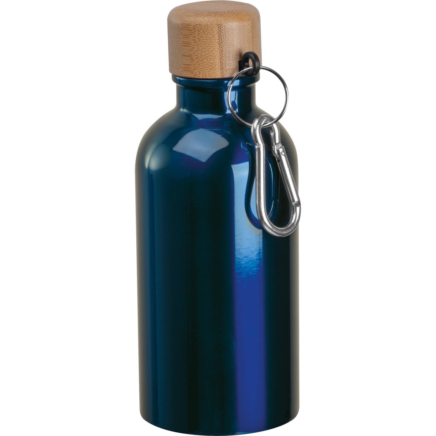Edelstahltrinkflasche mit Karabiner, 400ml MARILYN