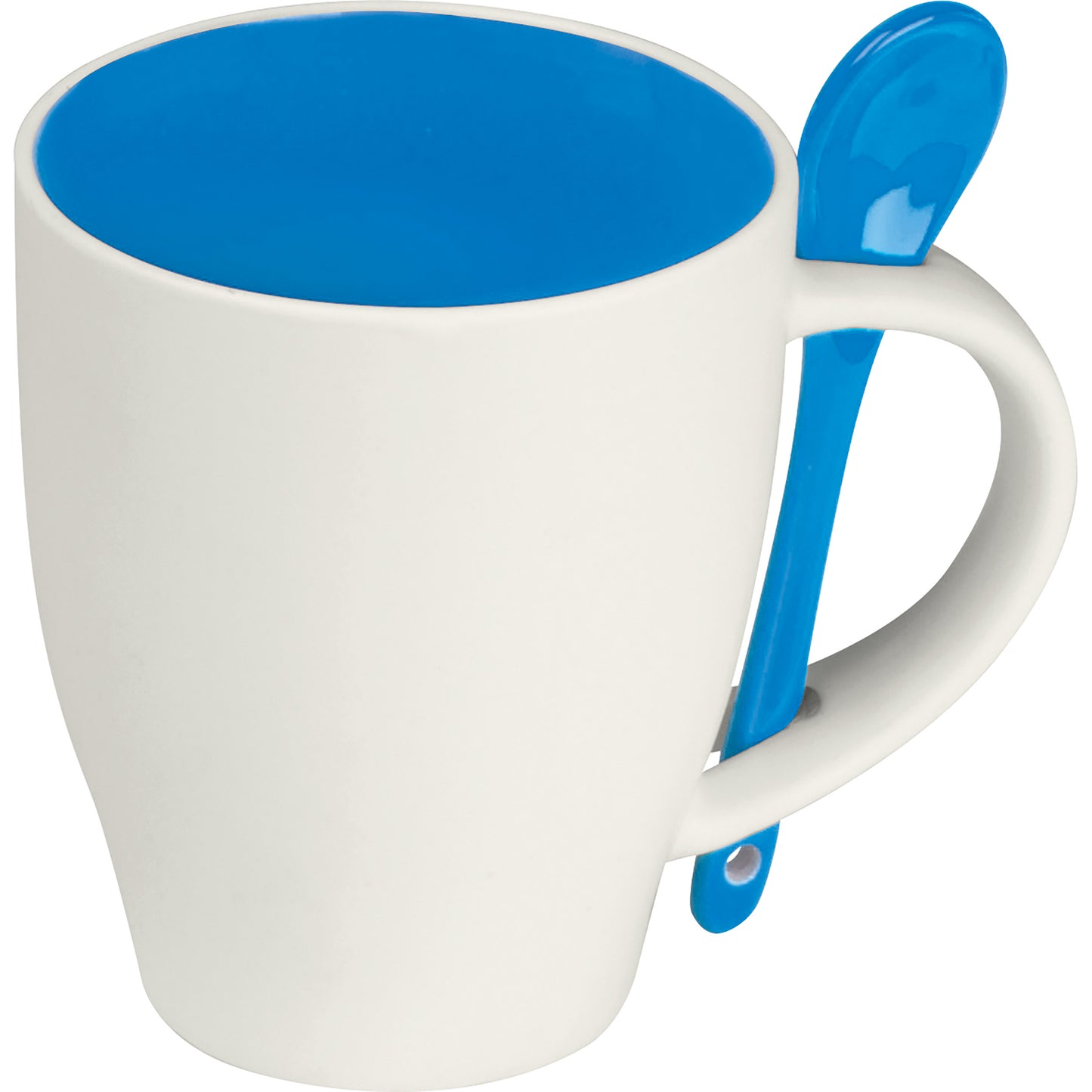 Tasse aus Porzellan mit Löffel, 250ml ARMANDO