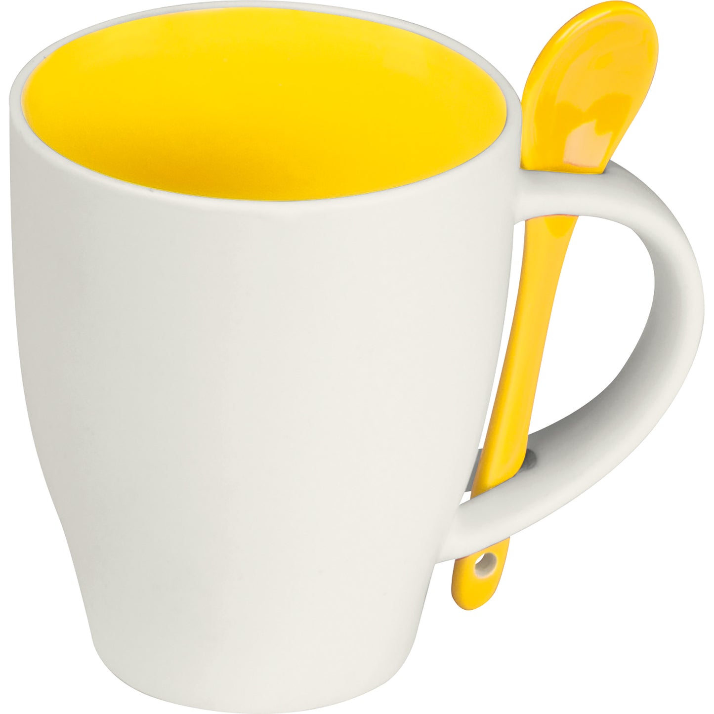 Tasse aus Porzellan mit Löffel, 250ml ARMANDO