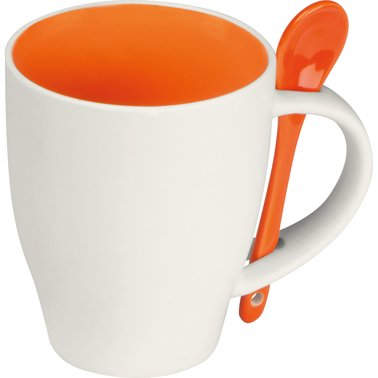Tasse aus Porzellan mit Löffel, 250ml ARMANDO