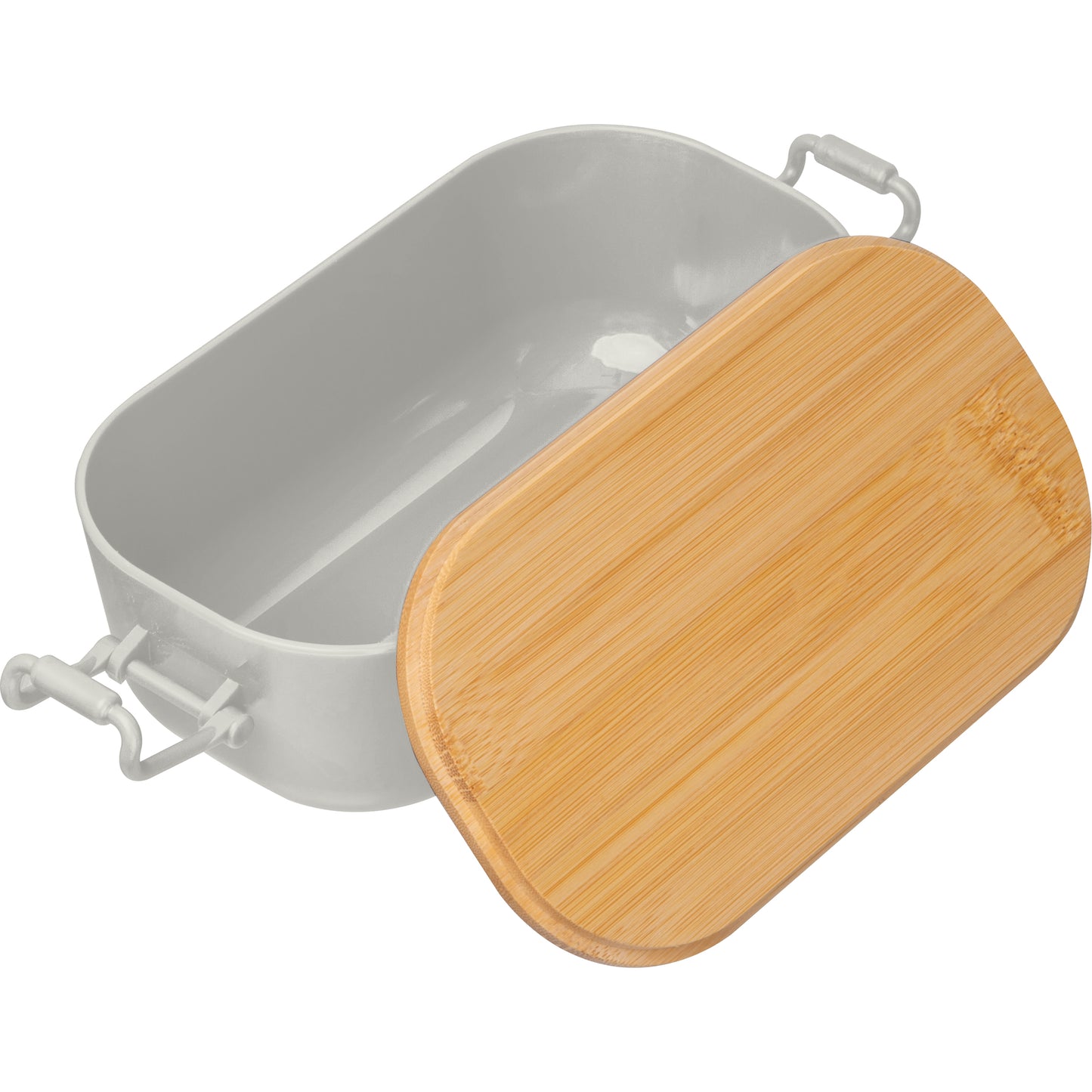 Lunchbox mit Bambusdeckel und Bügelverschluss JAVIER