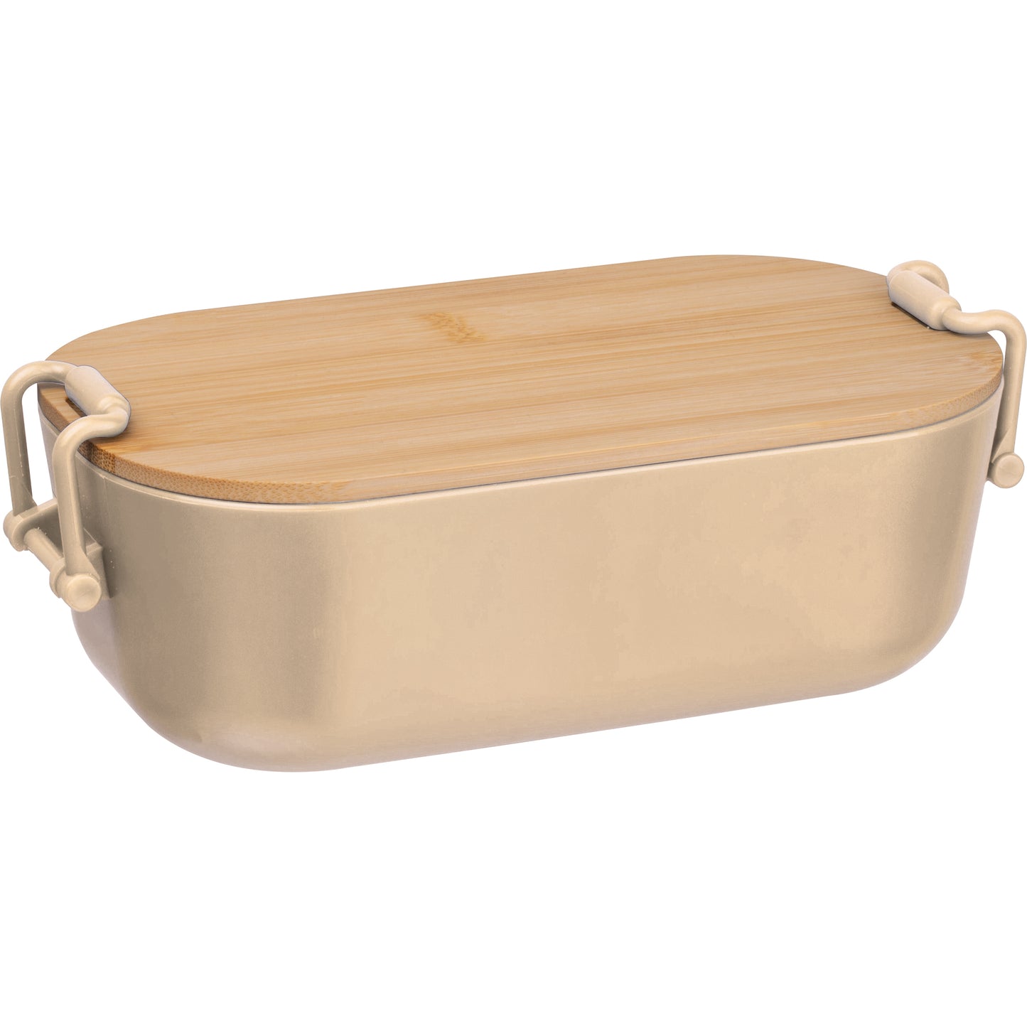 Lunchbox mit Bambusdeckel und Bügelverschluss JAVIER