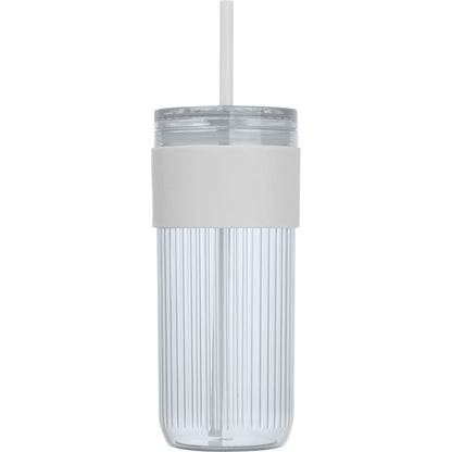 Becher mit Trinkhalm, 660ml SOLEDAD