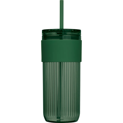 Becher mit Trinkhalm, 660ml SOLEDAD