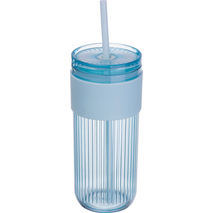 Becher mit Trinkhalm, 660ml SOLEDAD