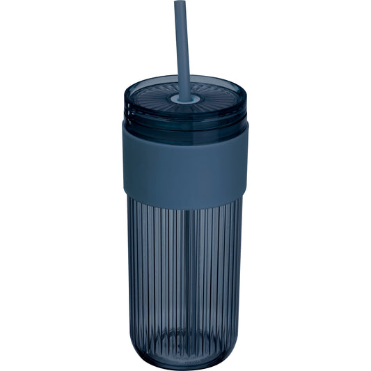 Becher mit Trinkhalm, 660ml SOLEDAD