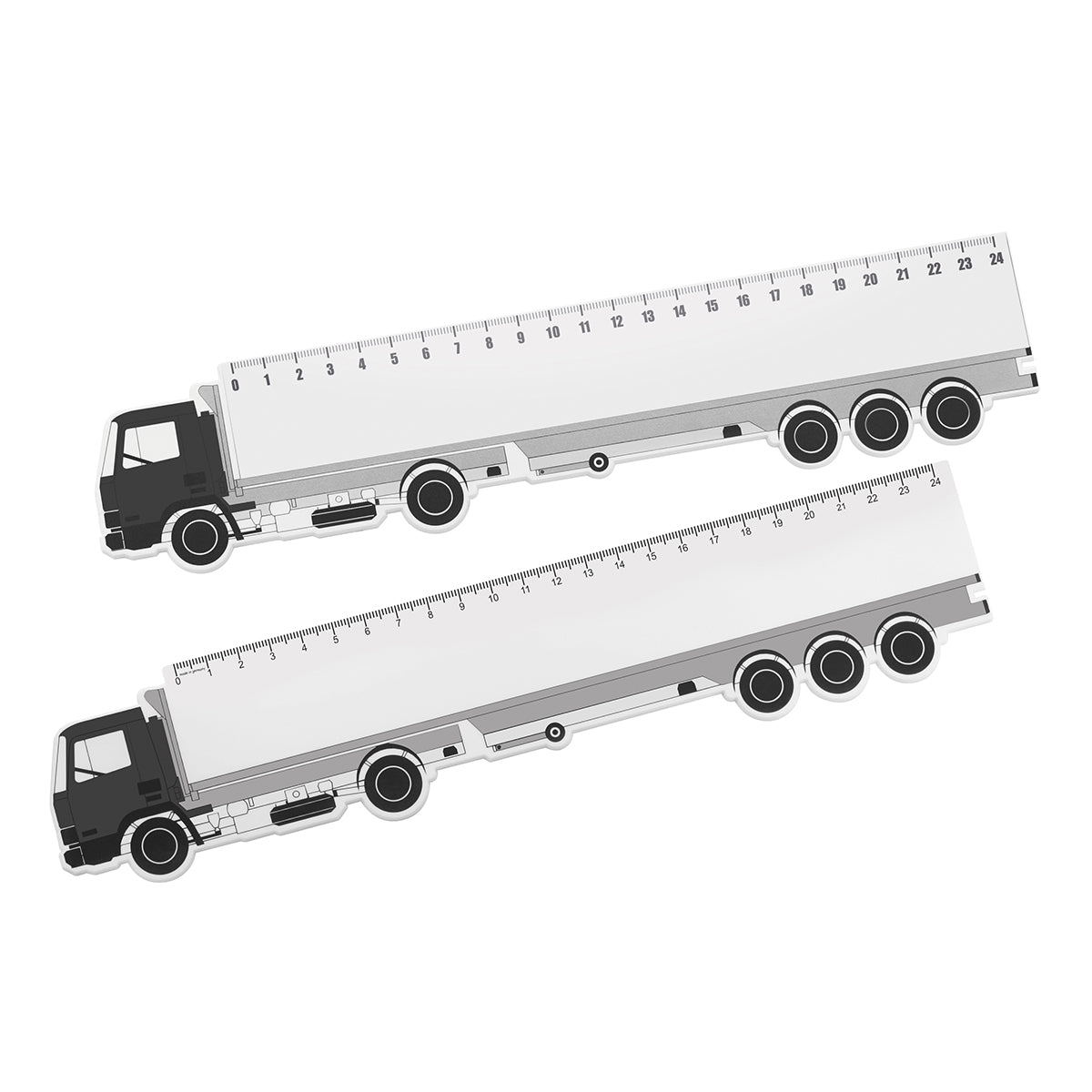 Lineal "LKW" 24 cm weiß