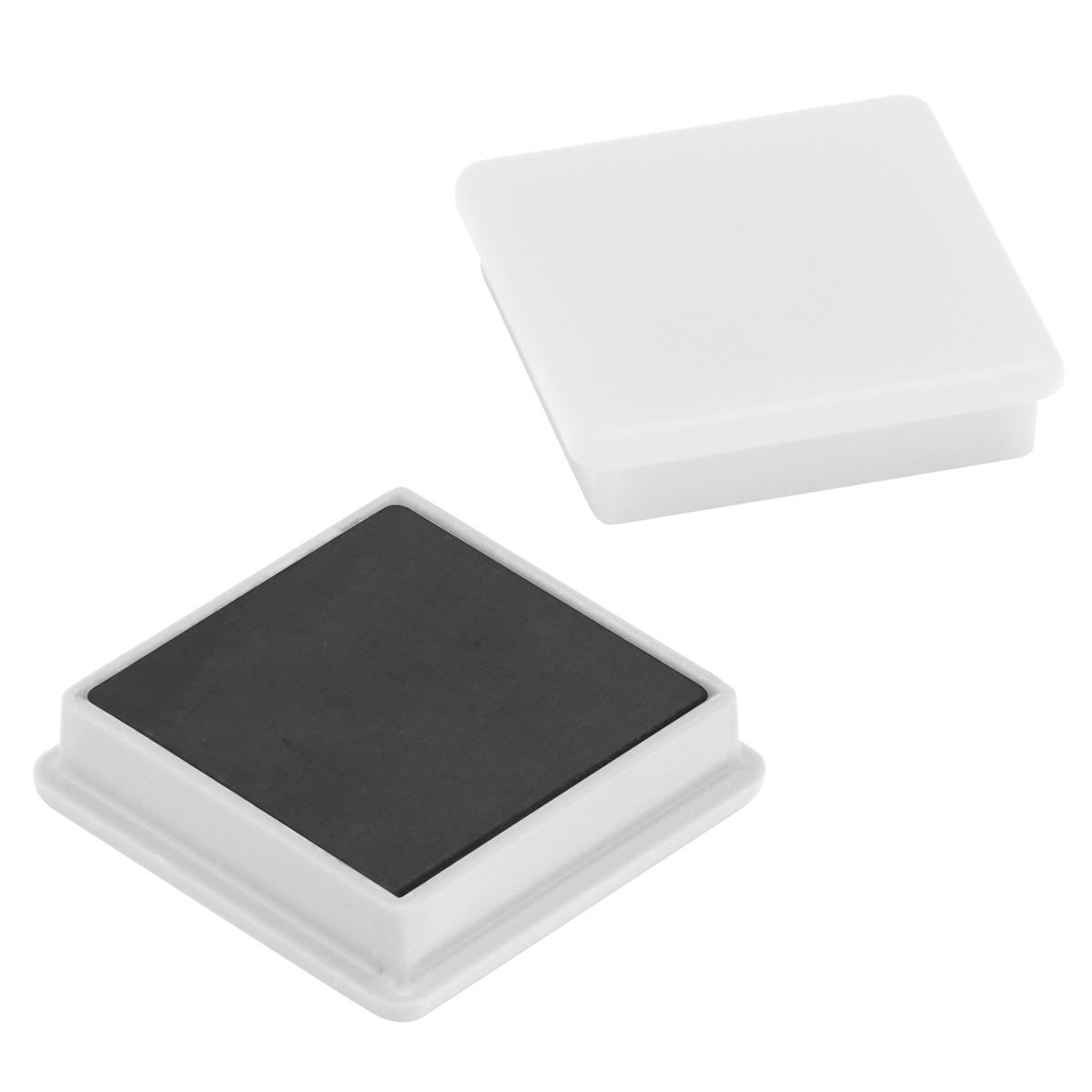 Magnet, quadratisch weiß