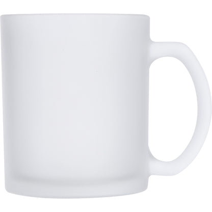 Glastasse weiß gefrostet, 300ml ANGELIKA