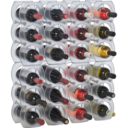 Weinregal aus Kunststoff für 3 Flaschen BOBBY