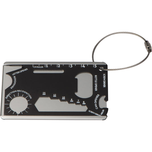 Survival Kofferanhänger aus Aluminium BENNO