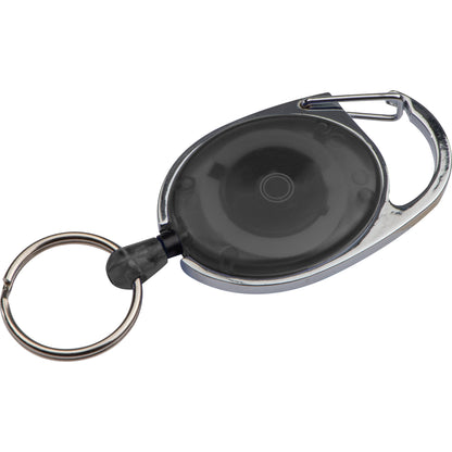 Schlüsselanhänger mit Karabiner und ausziehbarem Schlüsselring DIANA