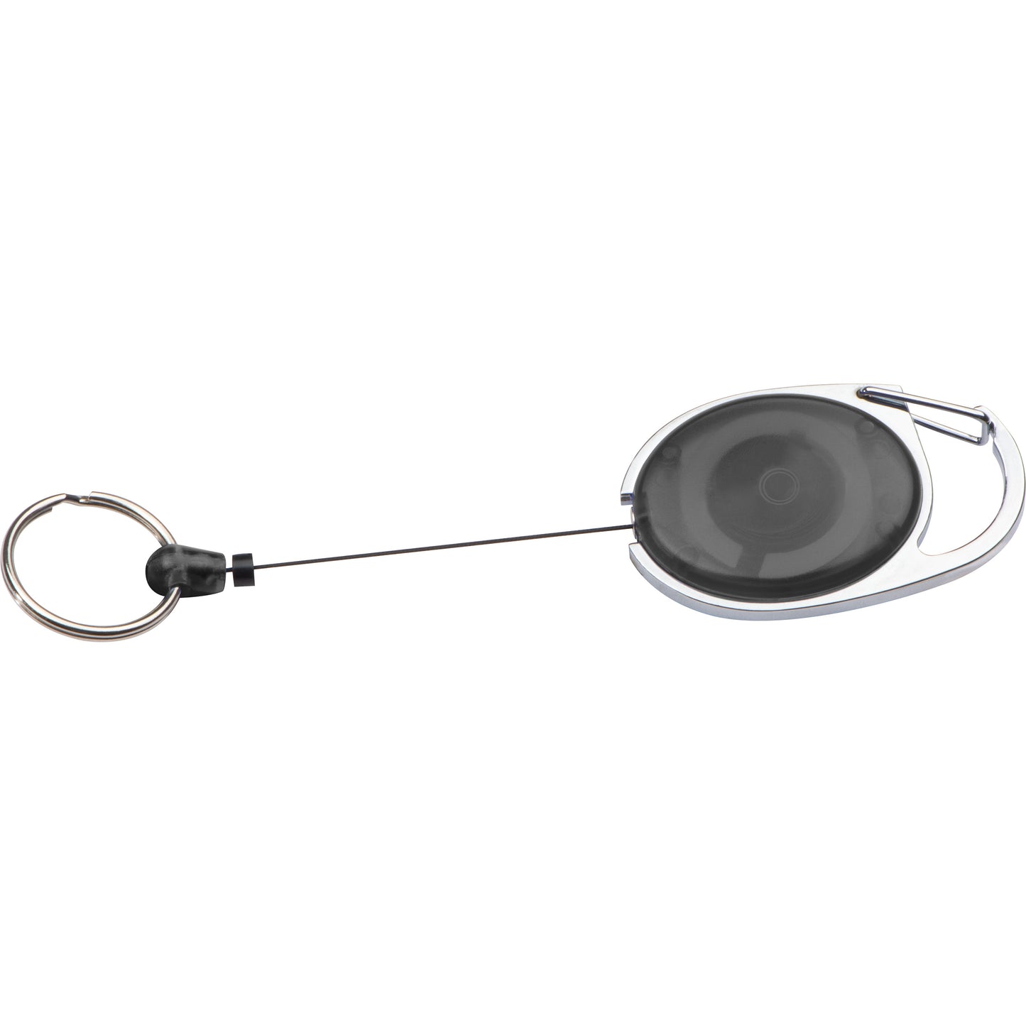 Schlüsselanhänger mit Karabiner und ausziehbarem Schlüsselring DIANA