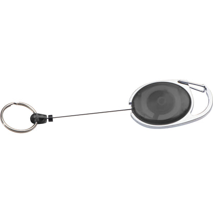 Schlüsselanhänger mit Karabiner und ausziehbarem Schlüsselring DIANA