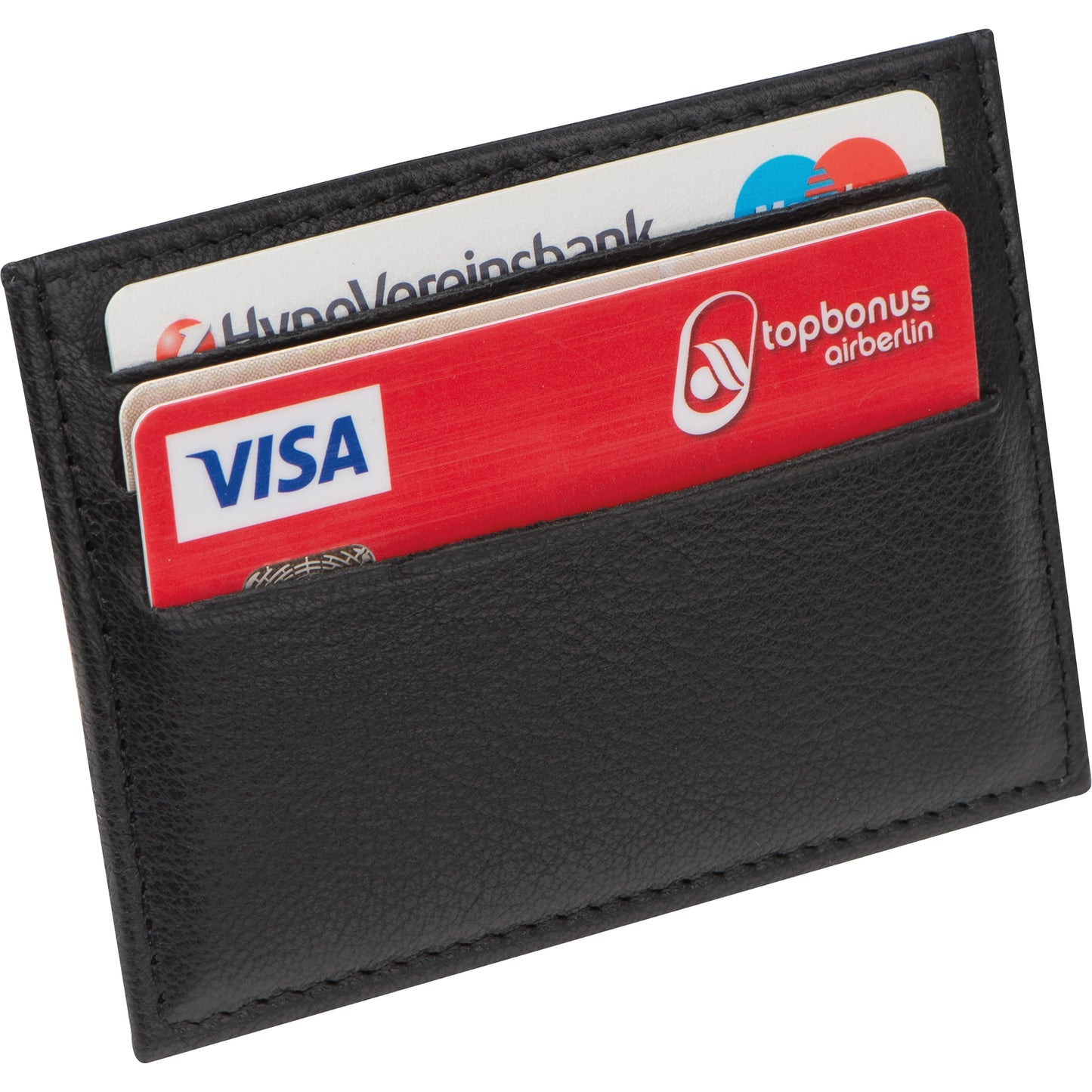 RFID Kreditkartenetui aus Leder ISMAEL