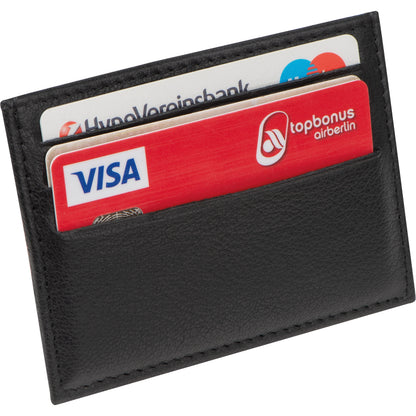 RFID Kreditkartenetui aus Leder ISMAEL