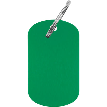 Schlüsselanhänger Metallplättchen LIESELOTTE