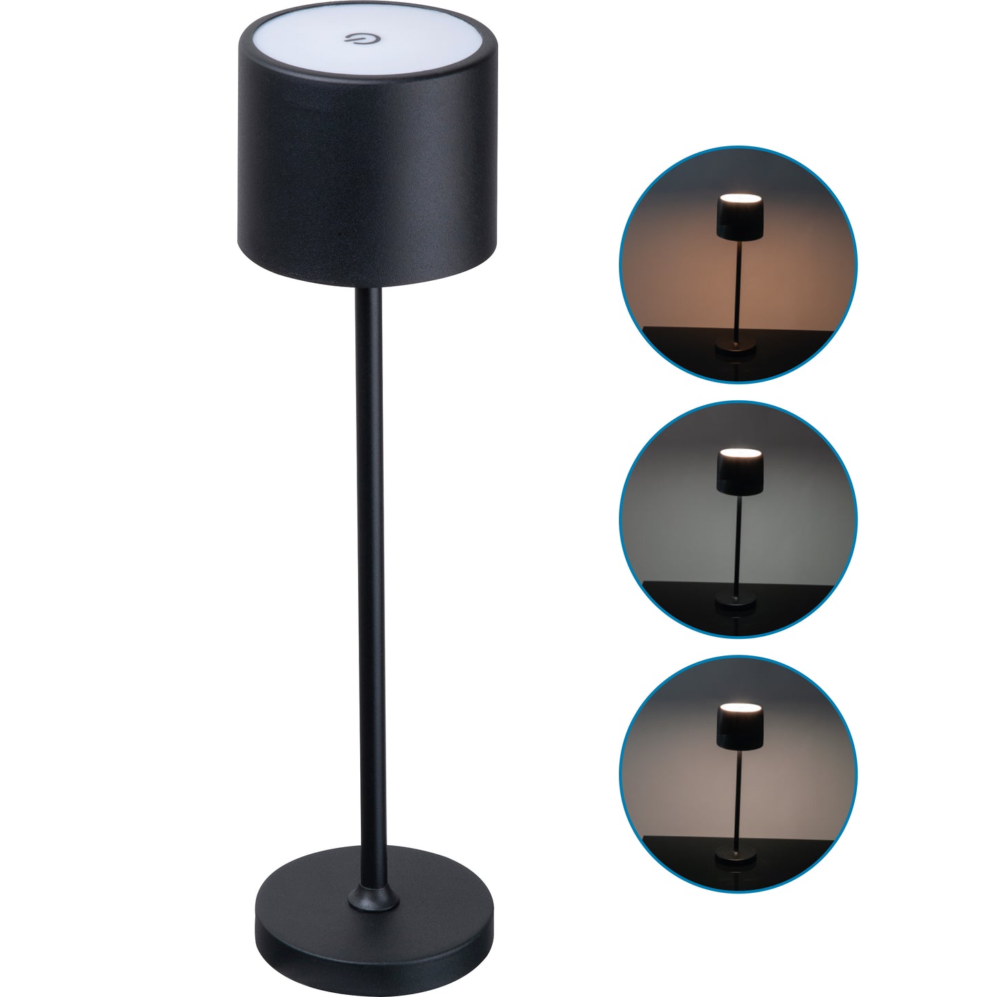 CrisMa Tischlampe mit Touchsensor MODEST