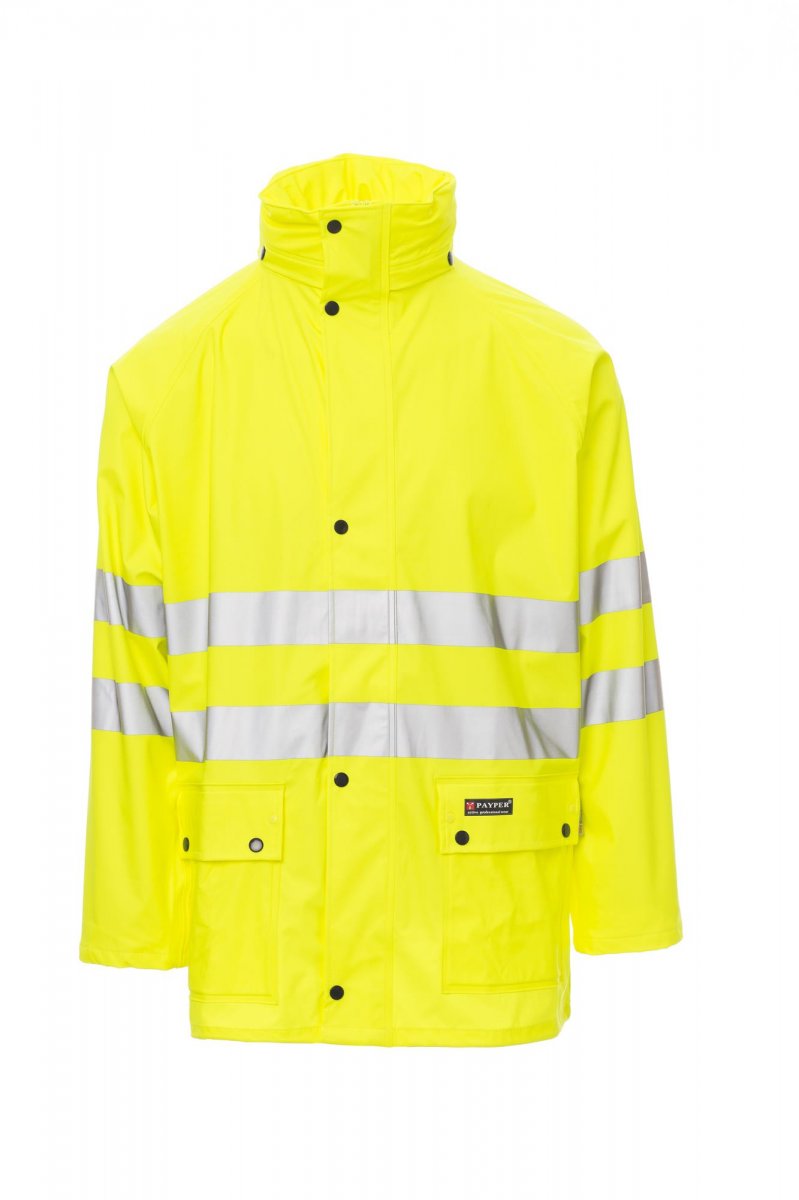 RIVER-JACKET FLUOGELB